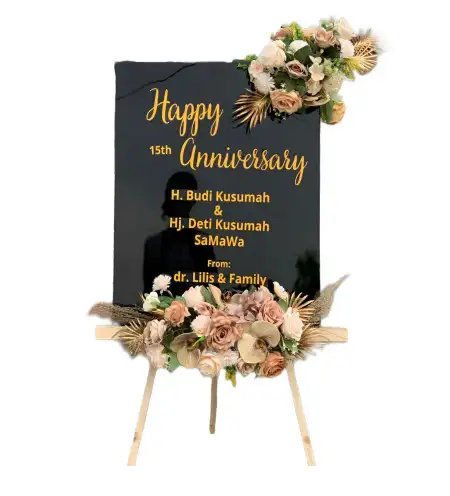 Papan Bunga Akrilik Padang